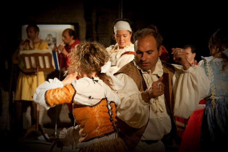 Tres Lusores, Danza Rinascimentale, Terme di Diocleziano, 2009